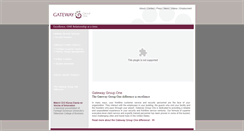 Desktop Screenshot of gatewaygroupone.com